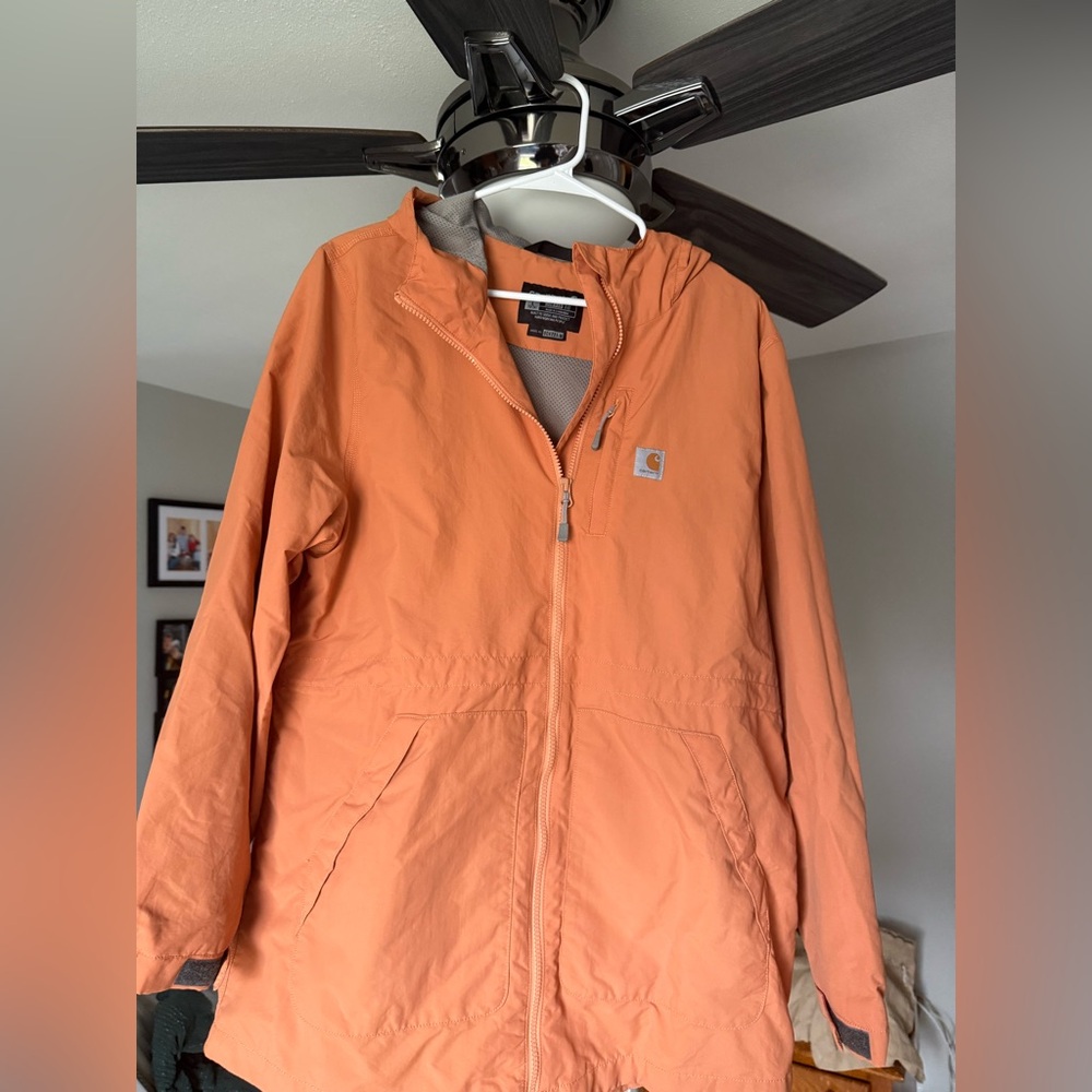 Carhartt Women's Utility Jacket in Vibrant Orange